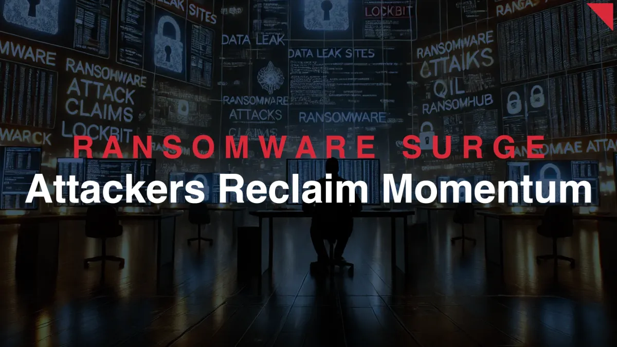 Ransomware Surge: Attackers Reclaim Momentum in 2024's Second Quarter