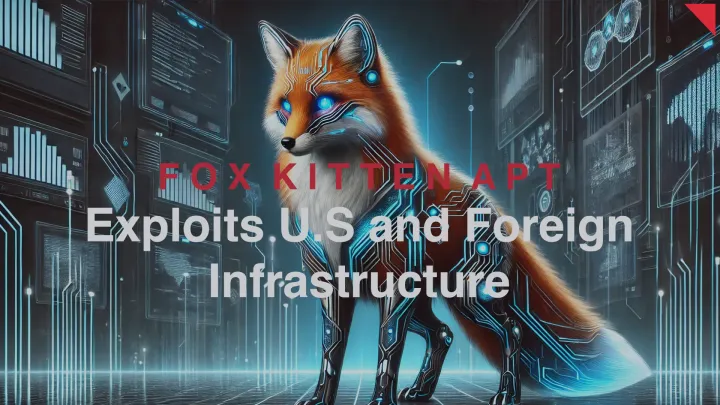 Fox Kitten APT Continues to Exploit U.S. and Foreign Organizations, New Infrastructure Revealed